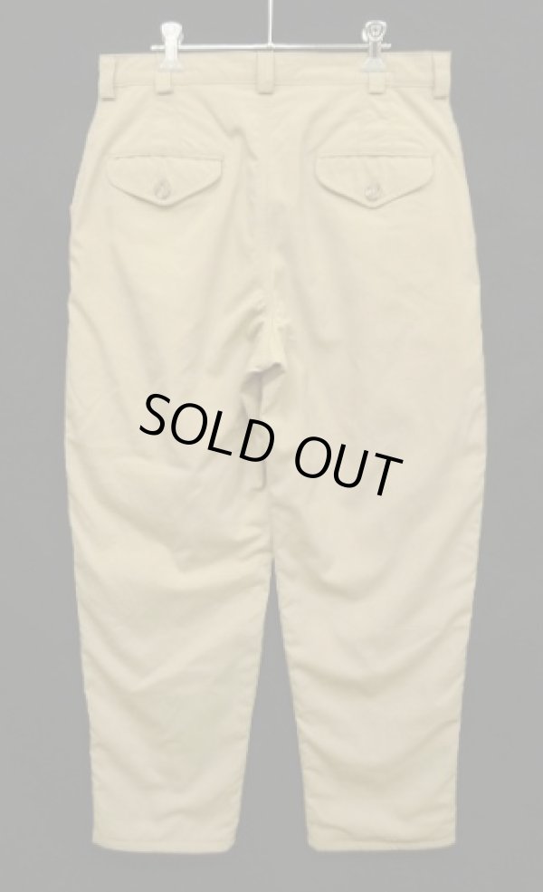 画像6: 80'S LL Bean 裏地シャモアクロス ワークパンツ ベージュ TALONジップ USA製 (VINTAGE)