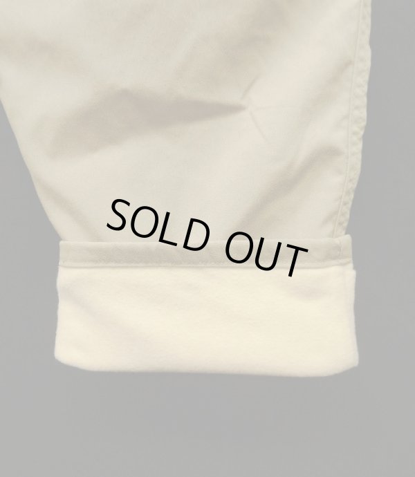 画像5: 80'S LL Bean 裏地シャモアクロス ワークパンツ ベージュ TALONジップ USA製 (VINTAGE)