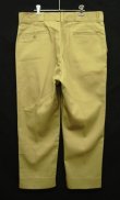 画像5: 70'S LL Bean "DICKIES製" 筆記体タグ ワークパンツ ベージュ TALONアルミジップ USA製 (VINTAGE)