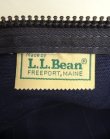 画像2: 80'S LL Bean "ギザタグ" キャンバス/レザー ダッフルバッグ ネイビー/オフホワイト USA製 (VINTAGE)