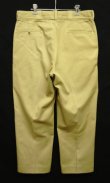画像5: 70'S LL Bean "DICKIES製" TMタグ ワークパンツ ベージュ TALONアルミジップ USA製 (VINTAGE)
