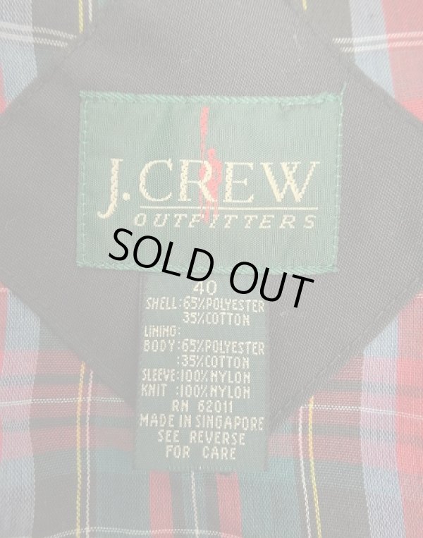 画像2: 90'S J.CREW 旧タグ 裏地付き ハリントンジャケット ブラック (VINTAGE)
