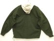 画像4: 90'S J.CREW 旧タグ コットン カラーブロック アノラックパーカー ホワイト/オリーブ (VINTAGE)