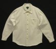 画像1: 00'S J.CREW 旧タグ 赤耳付きヘビーキャンバス ワークシャツ ホワイト (VINTAGE)