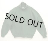 画像: 90'S PLUMA タートルネック ヘビーウエイト スウェットシャツ グリーン USA製 (VINTAGE)