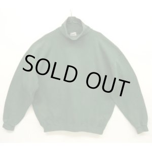 画像: 90'S PLUMA タートルネック ヘビーウエイト スウェットシャツ グリーン USA製 (VINTAGE)