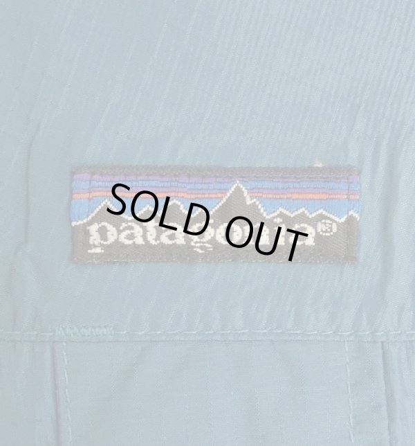 画像3: 90'S PATAGONIA 旧タグ リップストップナイロン シェルジャケット ティール /パープル (VINTAGE)