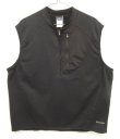 画像1: 00'S PATAGONIA 裾ロゴ レギュレーター R1 ハーフジップベスト ブラック USA製 (VINTAGE)