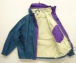 画像4: 90'S PATAGONIA 旧タグ リップストップナイロン シェルジャケット ティール /パープル (VINTAGE)