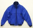画像1: 80'S PATAGONIA 旧タグ 裏地CAPILENE ナイロンジャケット ブルー USA製 (VINTAGE)