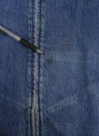 画像5: 90'S RALPH LAUREN 三角タグ チンスト付き デニム ドリズラージャケット インディゴ USA製 (VINTAGE)