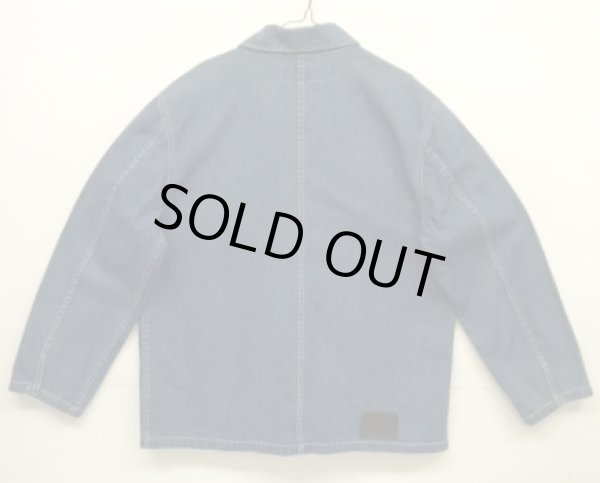 画像4: 90'S RALPH LAUREN "POLO SPORT" レザータグ デニム カバーオール インディゴ (VINTAGE)