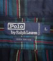 画像2: 90'S RALPH LAUREN レーヨン100% フラップ付きポケット 長袖 シャツ チェック柄 (VINTAGE)