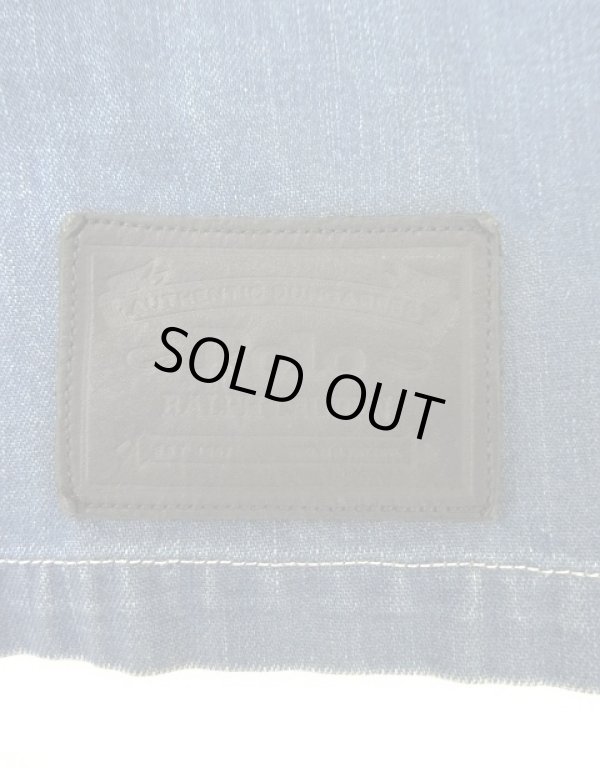 画像5: 90'S RALPH LAUREN "POLO SPORT" レザータグ デニム カバーオール インディゴ (VINTAGE)