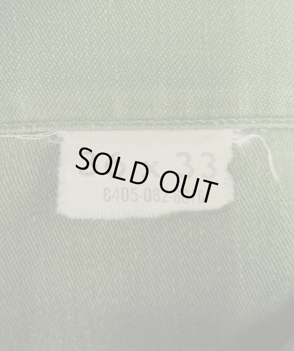 画像3: 60'S アメリカ軍 US ARMY "OG107" コットンサテン ベイカーパンツ W36L33 (VINTAGE)