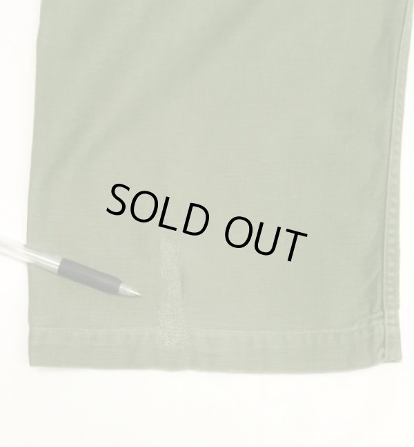 画像6: 60'S アメリカ軍 US ARMY "OG107" コットンサテン ベイカーパンツ W36L33 (VINTAGE)