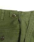 画像6: 60'S アメリカ軍 US ARMY "OG107" 初期モデル コットンサテン 平ボタン ベイカーパンツ L (VINTAGE)