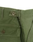画像6: 60'S アメリカ軍 US ARMY "OG107" 初期モデル コットンサテン 平ボタン ベイカーパンツ M (VINTAGE)