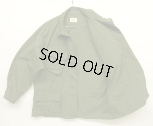 画像4: 60'S アメリカ軍 US ARMY "JUNGLE FATIGUE" リップストップ ファティーグジャケット M-SHORT (MINT CONDITION)