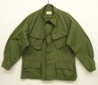 画像1: 60'S アメリカ軍 US ARMY "JUNGLE FATIGUE" リップストップ ファティーグジャケット M-SHORT (MINT CONDITION)