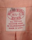 画像2: 80'S BROOKS BROTHERS オックスフォード BDシャツ ライトオレンジ USA製 (VINTAGE)