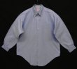 画像1: 70'S BROOKS BROTHERS "MAKERS" 6ボタン オックスフォード BDシャツ ブルー USA製 (VINTAGE)