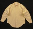 画像1: 70'S BROOKS BROTHERS "MAKERS" 6ボタン オックスフォード BDシャツ イエロー USA製 (VINTAGE)