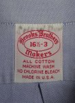 画像2: 70'S BROOKS BROTHERS "MAKERS" 6ボタン オックスフォード BDシャツ ブルー USA製 (VINTAGE)