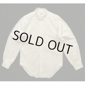 画像: 60'S BROOKS BROTHERS "MAKERS" 6ボタン オックスフォード BDシャツ ホワイト USA製 (VINTAGE)