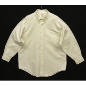 画像: 90'S BROOKS BROTHERS オックスフォード BDシャツ ホワイト USA製 (VINTAGE)