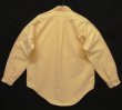 画像3: 70'S BROOKS BROTHERS "MAKERS" 6ボタン オックスフォード BDシャツ イエロー USA製 (VINTAGE)