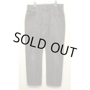 画像: 80'S LEVIS 501 デニム 先染めブラック W34L30 USA製 (VINTAGE)