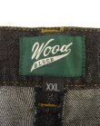 画像2: WOODBLOCK "2TUCK BLACK DENIM TROUSER" BLACK (NEW)