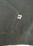 画像3: 00'S RUSSELL ATHLETIC "DRI-POWER" フルジップ スウェットパーカー チャコール (VINTAGE)
