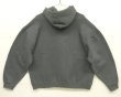 画像4: 00'S RUSSELL ATHLETIC "DRI-POWER" フルジップ スウェットパーカー チャコール (VINTAGE)