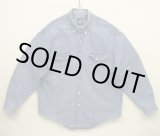 画像: 90'S GAP 旧タグ デニム 長袖 BDシャツ インディゴ USA製 (VINTAGE)