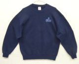 画像: 80'S UNITEL アメリカ企業物 クルーネック スウェットシャツ ネイビー USA製 (VINTAGE)