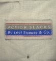 画像5: LEVIS "ACTION SLACKS" スラックス チャコール (VINTAGE)