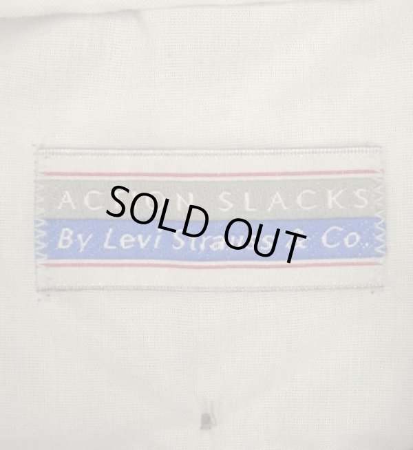 画像5: LEVIS "ACTION SLACKS" スラックス チャコール (VINTAGE)