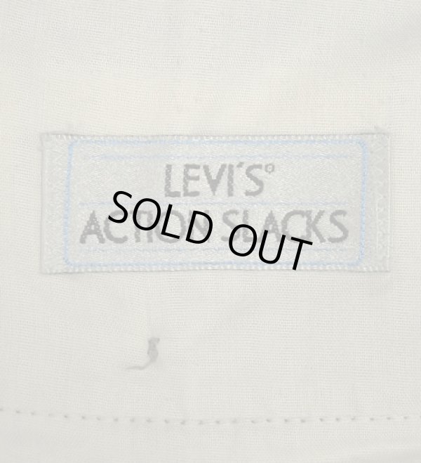 画像4: LEVIS "ACTION SLACKS" スラックス チャコール (VINTAGE)