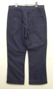 画像4: 70'S アメリカ軍 US NAVY コットンサテン ユーティリティパンツ GENERALジップ 36R (VINTAGE)