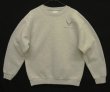 画像1: アメリカ軍 USAF "MEKE INC製" 両面リフレクタープリント クルーネック スウェットシャツ グレー USA製 (VINTAGE)