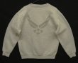 画像4: アメリカ軍 USAF "MEKE INC製" 両面リフレクタープリント クルーネック スウェットシャツ グレー USA製 (VINTAGE)