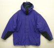 画像1: 90'S PATAGONIA "GUIDE SHELL JACKET" 旧タグ ナイロン シェルジャケット ブルー/ブラック (VINTAGE)