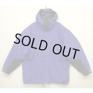 画像: 90'S PATAGONIA "GUIDE SHELL JACKET" 旧タグ ナイロン シェルジャケット ブルー/ブラック (VINTAGE)