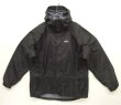 画像1: 01'S PATAGONIA "SUPER PLUMA JACKET" 刺繡タグ リップストップナイロン シェルジャケット ブラック (VINTAGE)