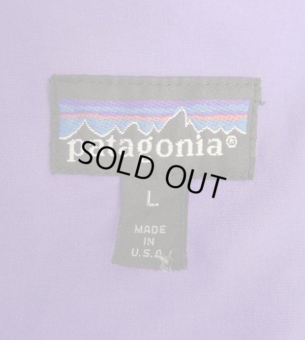 画像2: 80'S PATAGONIA 旧タグ 初期 バギーズジャケット ブルー/パープル USA製 (VINTAGE)
