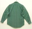 画像3: 70'S JC PENNEY プリントフランネル ワークシャツ チェック柄 (VINTAGE)