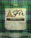 画像2: 70'S JC PENNEY プリントフランネル ワークシャツ チェック柄 (VINTAGE)