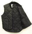 画像3: 80'S BIG SMITH 三角タグ キルティングベスト ブラック USA製 (DEADSTOCK)